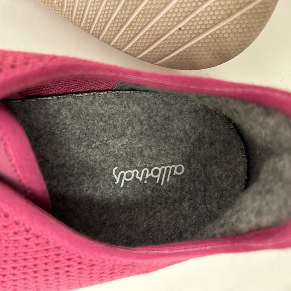 Allbirds Mens TR Tree Runners Pink Nikau Tourmaline Shoe Size 12 Limited Edition - Picture 8 of 9